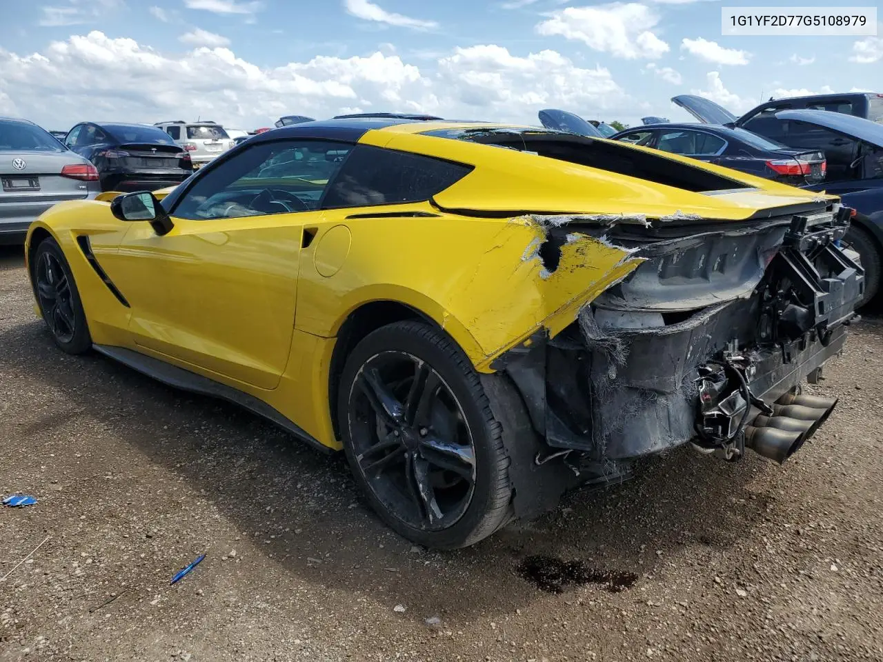 2016 Chevrolet Corvette Stingray 3Lt VIN: 1G1YF2D77G5108979 Lot: 62083075