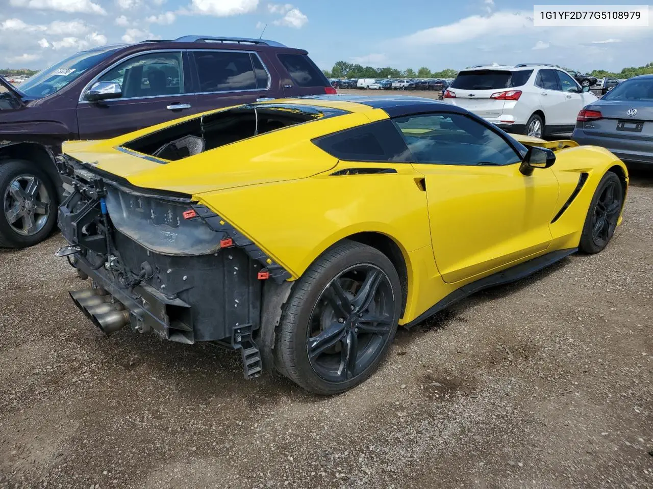 2016 Chevrolet Corvette Stingray 3Lt VIN: 1G1YF2D77G5108979 Lot: 62083075