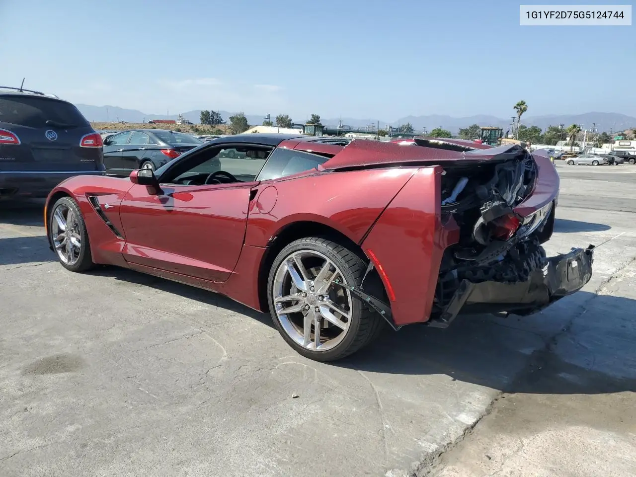 2016 Chevrolet Corvette Stingray 3Lt VIN: 1G1YF2D75G5124744 Lot: 62098445
