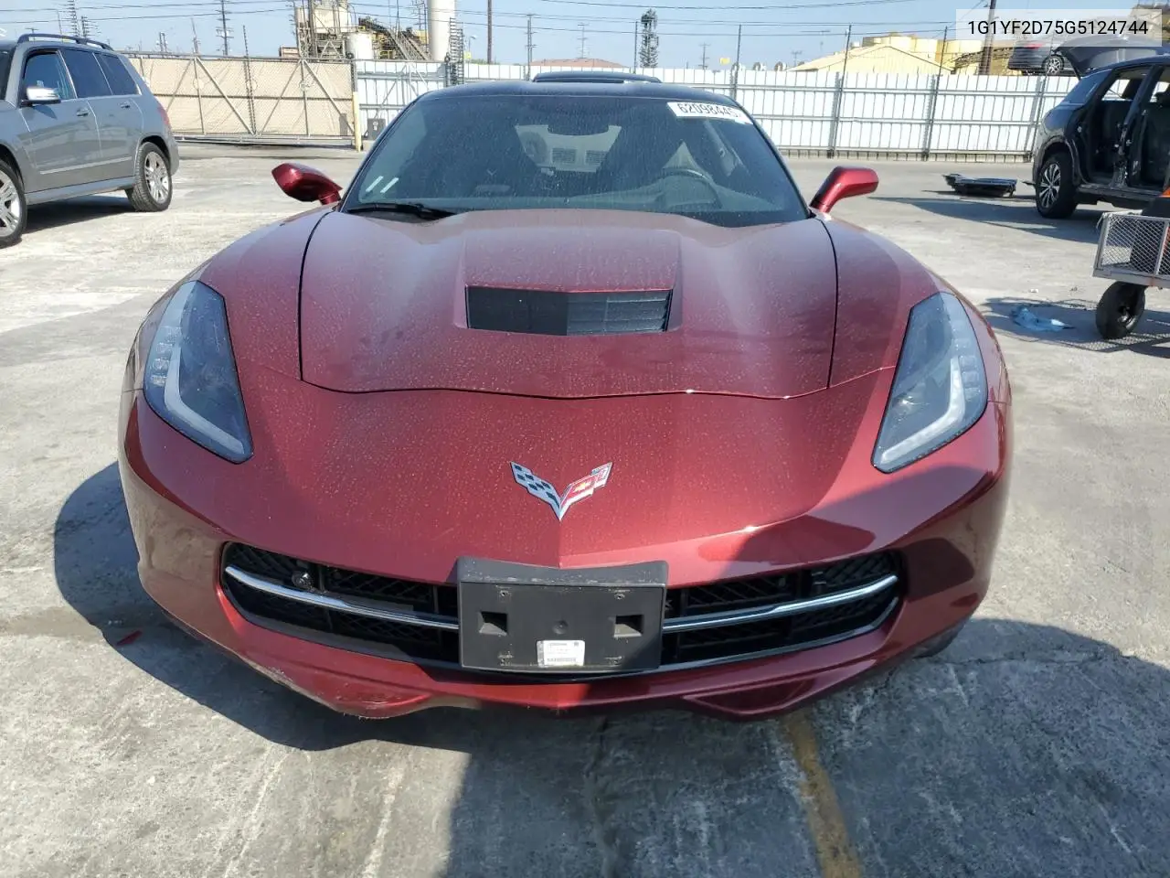 2016 Chevrolet Corvette Stingray 3Lt VIN: 1G1YF2D75G5124744 Lot: 62098445