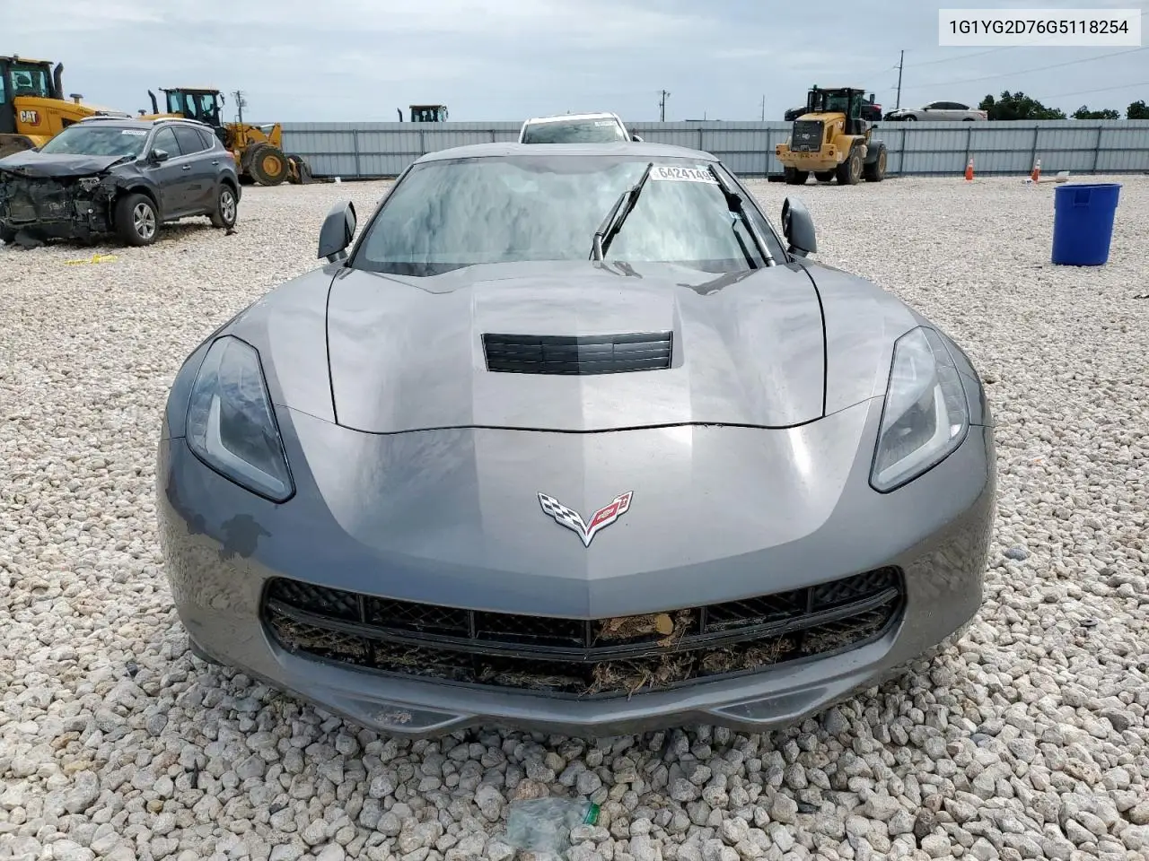 2016 Chevrolet Corvette Stingray Z51 1Lt VIN: 1G1YG2D76G5118254 Lot: 64241495