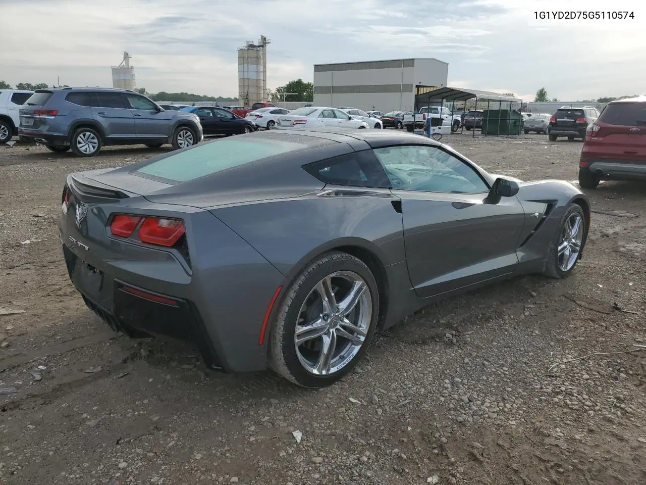 2016 Chevrolet Corvette Stingray 2Lt VIN: 1G1YD2D75G5110574 Lot: 64727005