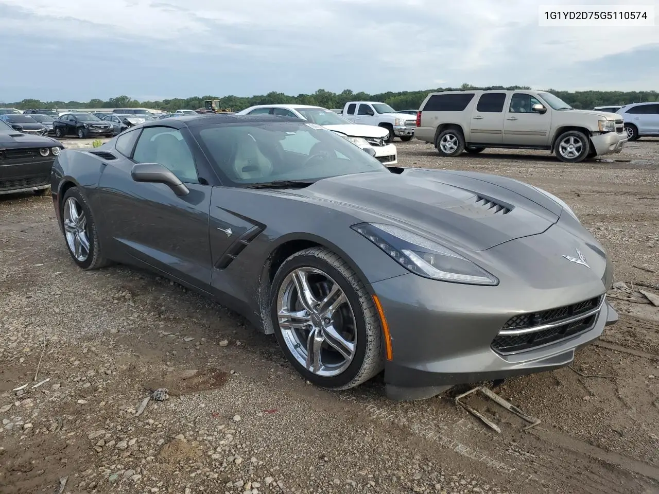2016 Chevrolet Corvette Stingray 2Lt VIN: 1G1YD2D75G5110574 Lot: 64727005