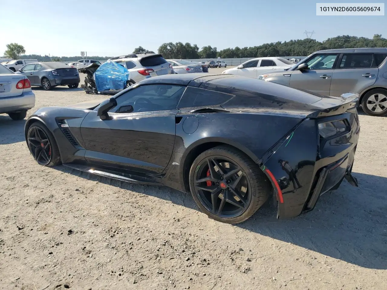 2016 Chevrolet Corvette Z06 1Lz VIN: 1G1YN2D60G5609674 Lot: 65436495