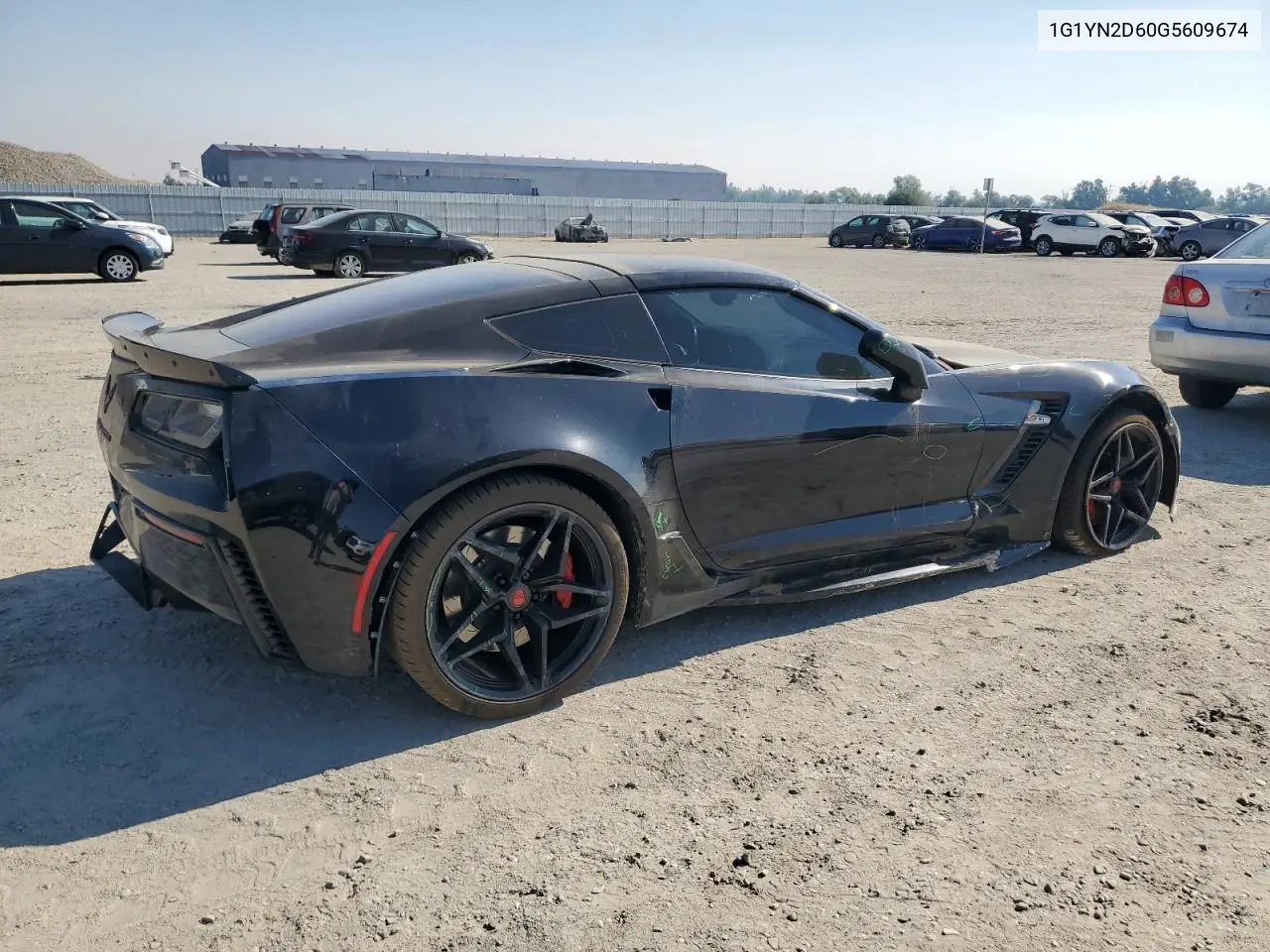 2016 Chevrolet Corvette Z06 1Lz VIN: 1G1YN2D60G5609674 Lot: 65436495