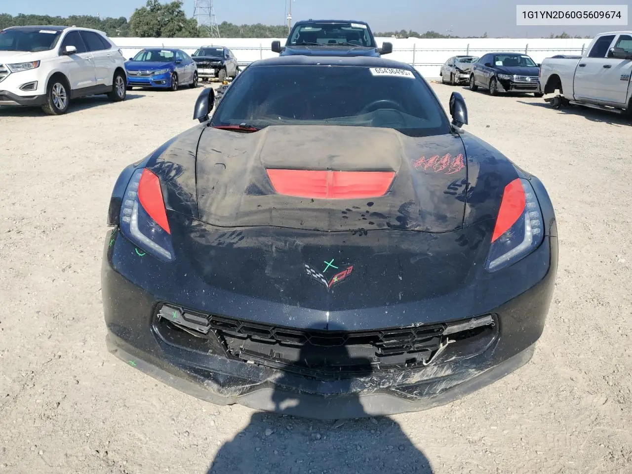 2016 Chevrolet Corvette Z06 1Lz VIN: 1G1YN2D60G5609674 Lot: 65436495