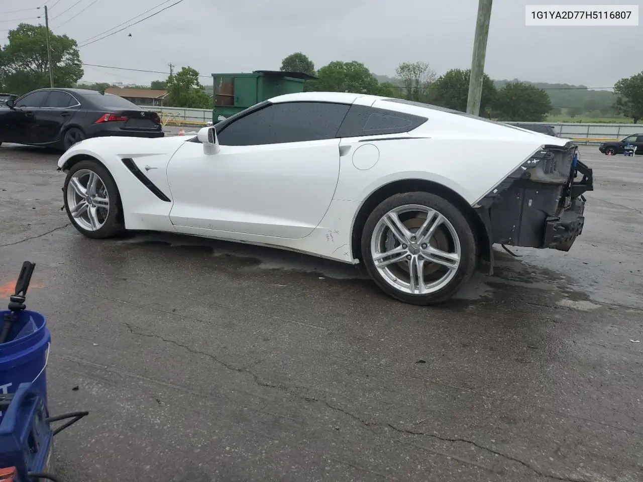 2017 Chevrolet Corvette Stingray 1Lt VIN: 1G1YA2D77H5116807 Lot: 55170335