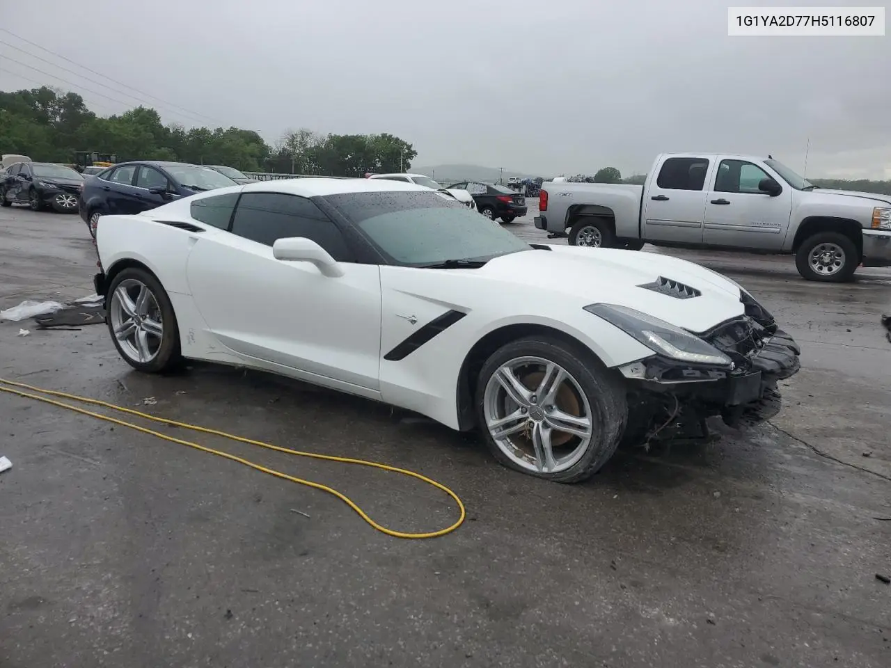 2017 Chevrolet Corvette Stingray 1Lt VIN: 1G1YA2D77H5116807 Lot: 55170335