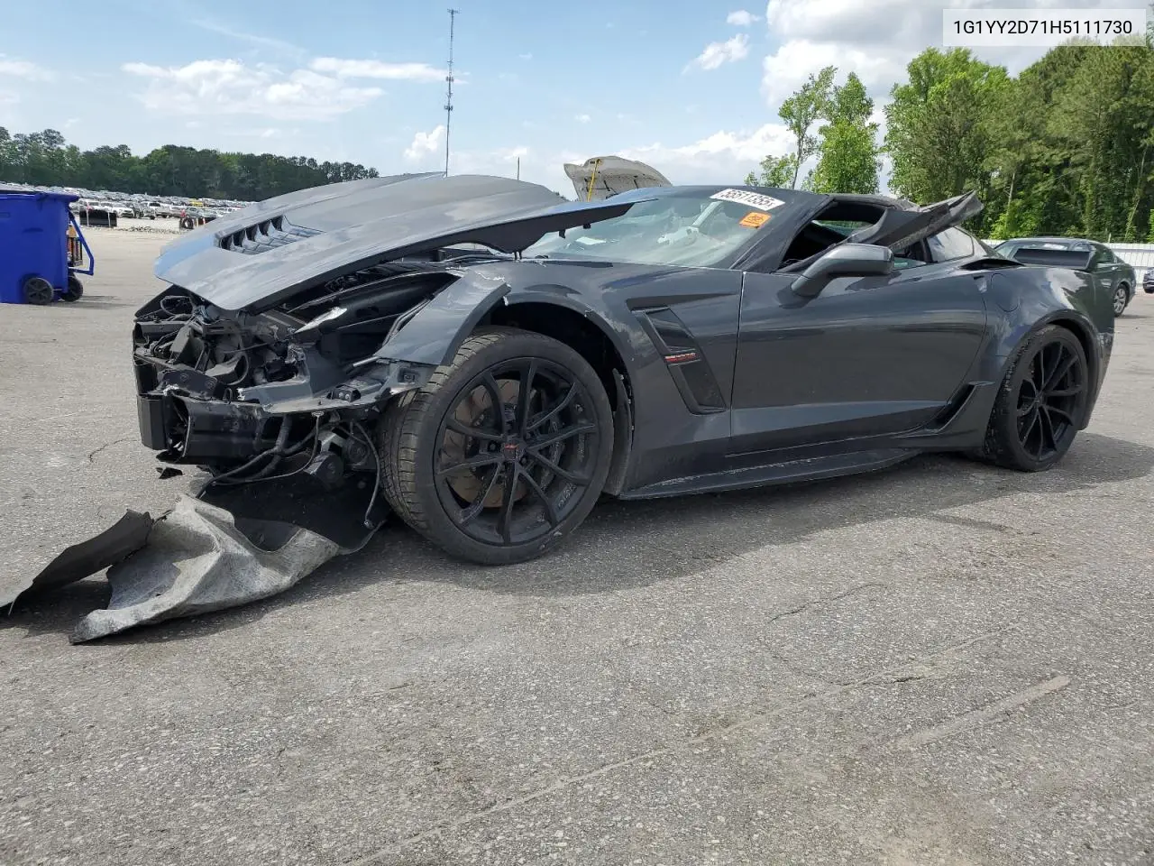 2017 Chevrolet Corvette Grand Sport 2Lt VIN: 1G1YY2D71H5111730 Lot: 55511355