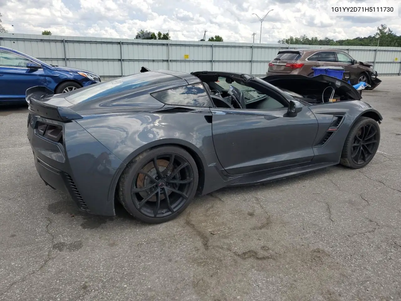 2017 Chevrolet Corvette Grand Sport 2Lt VIN: 1G1YY2D71H5111730 Lot: 55511355