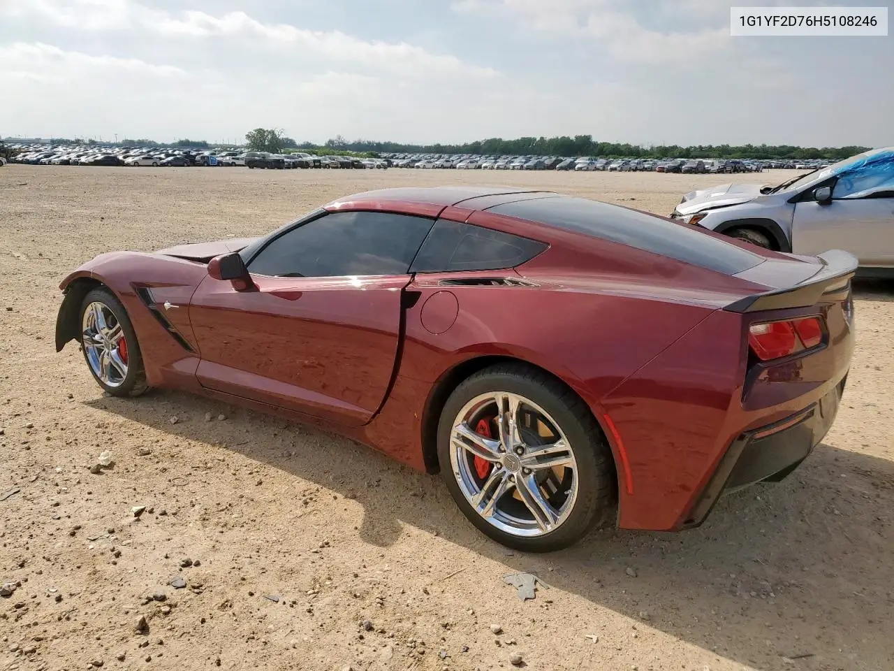 2017 Chevrolet Corvette Stingray 3Lt VIN: 1G1YF2D76H5108246 Lot: 56995125