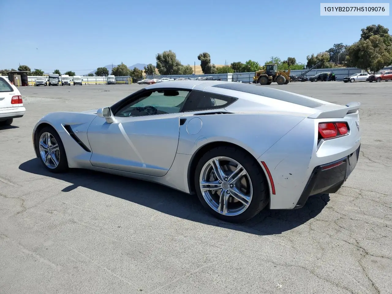 2017 Chevrolet Corvette Stingray 1Lt VIN: 1G1YB2D77H5109076 Lot: 62728585