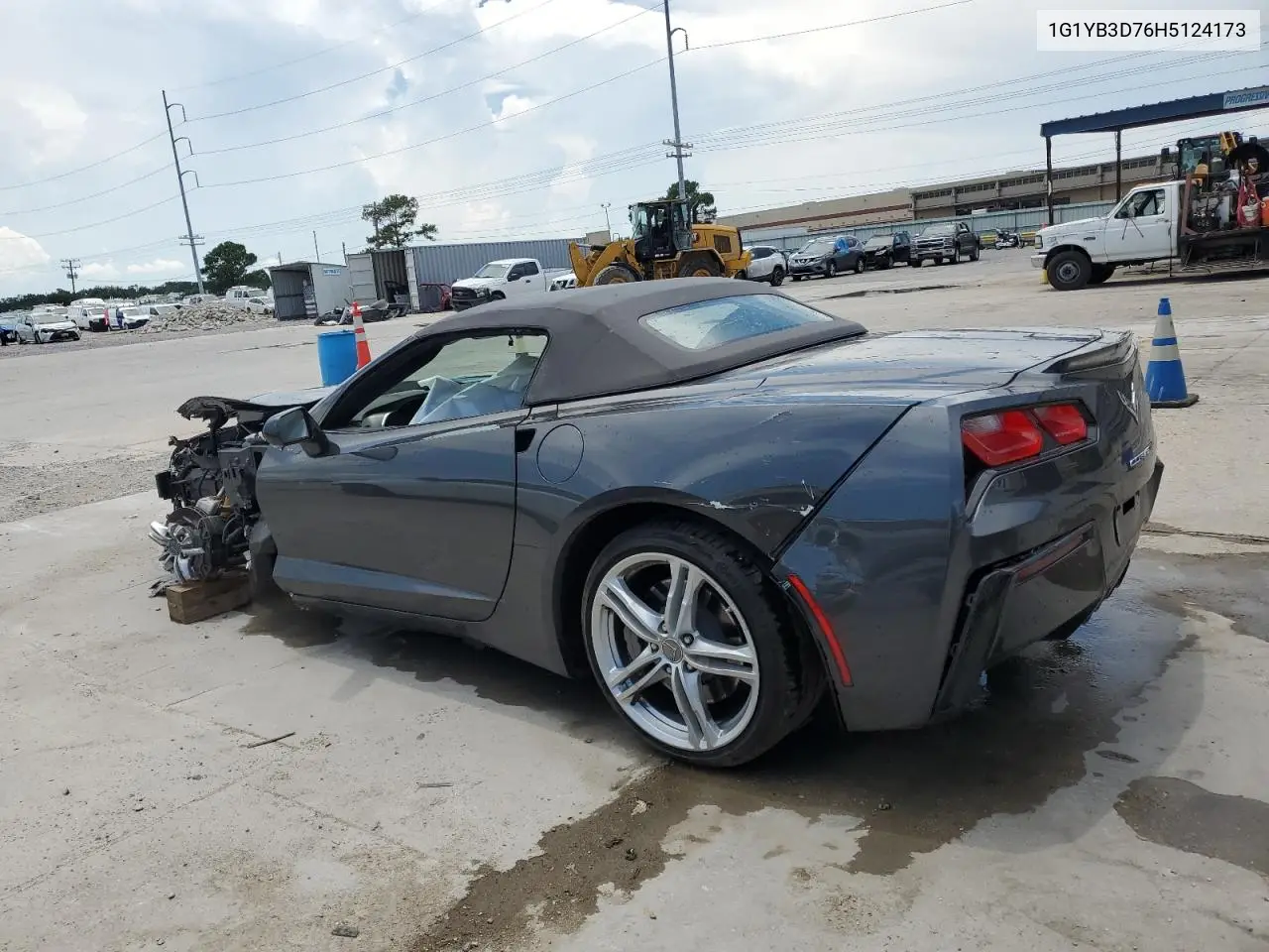 2017 Chevrolet Corvette Stingray 1Lt VIN: 1G1YB3D76H5124173 Lot: 63024155