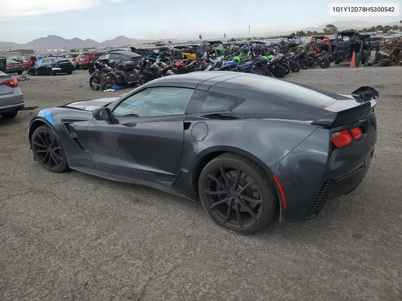 2017 Chevrolet Corvette Grand Sport 3Lt VIN: 1G1Y12D78H5300542 Lot: 63429825