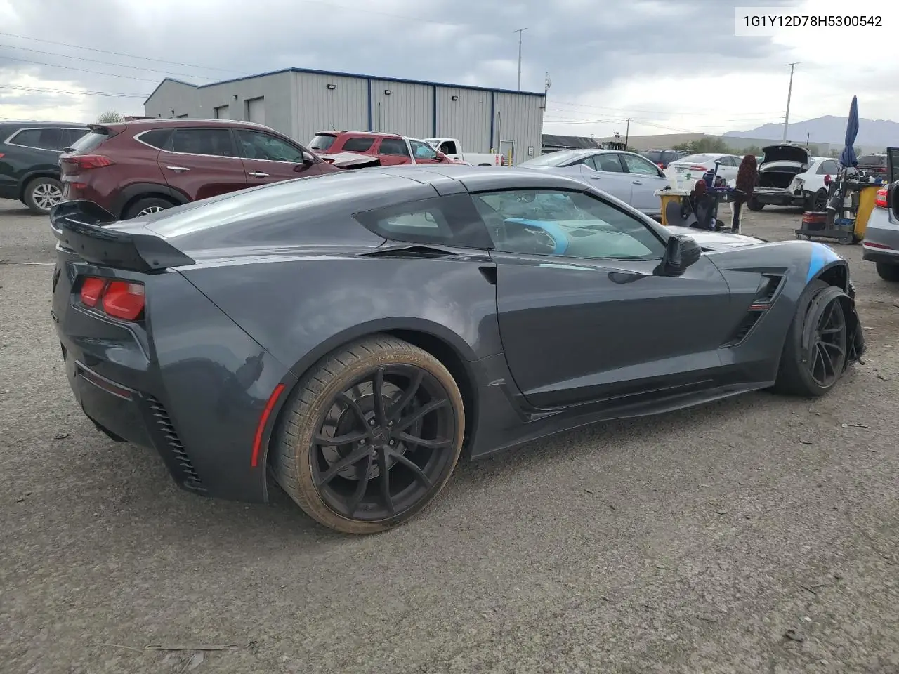 2017 Chevrolet Corvette Grand Sport 3Lt VIN: 1G1Y12D78H5300542 Lot: 63429825