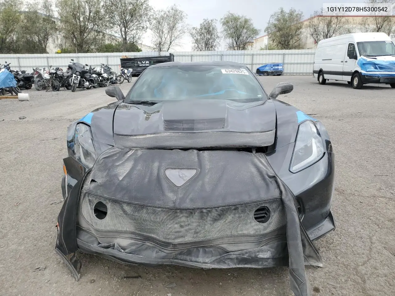 2017 Chevrolet Corvette Grand Sport 3Lt VIN: 1G1Y12D78H5300542 Lot: 63429825