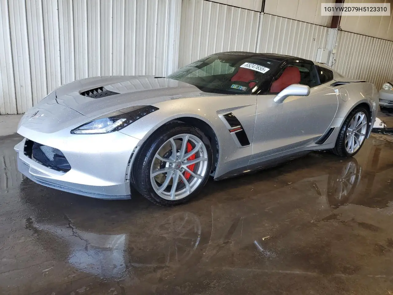 2017 Chevrolet Corvette Grand Sport 1Lt VIN: 1G1YW2D79H5123310 Lot: 65247655