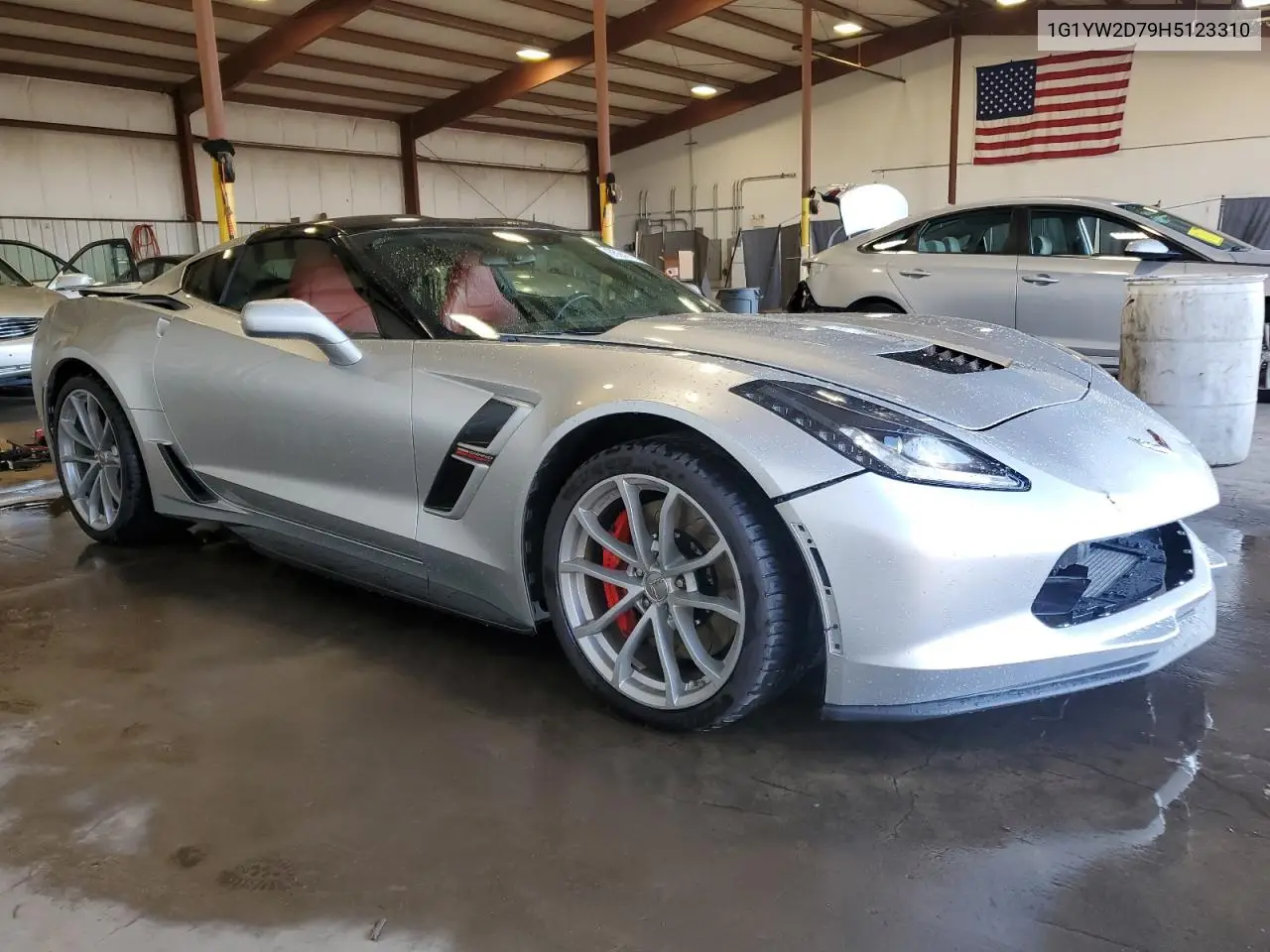 2017 Chevrolet Corvette Grand Sport 1Lt VIN: 1G1YW2D79H5123310 Lot: 65247655