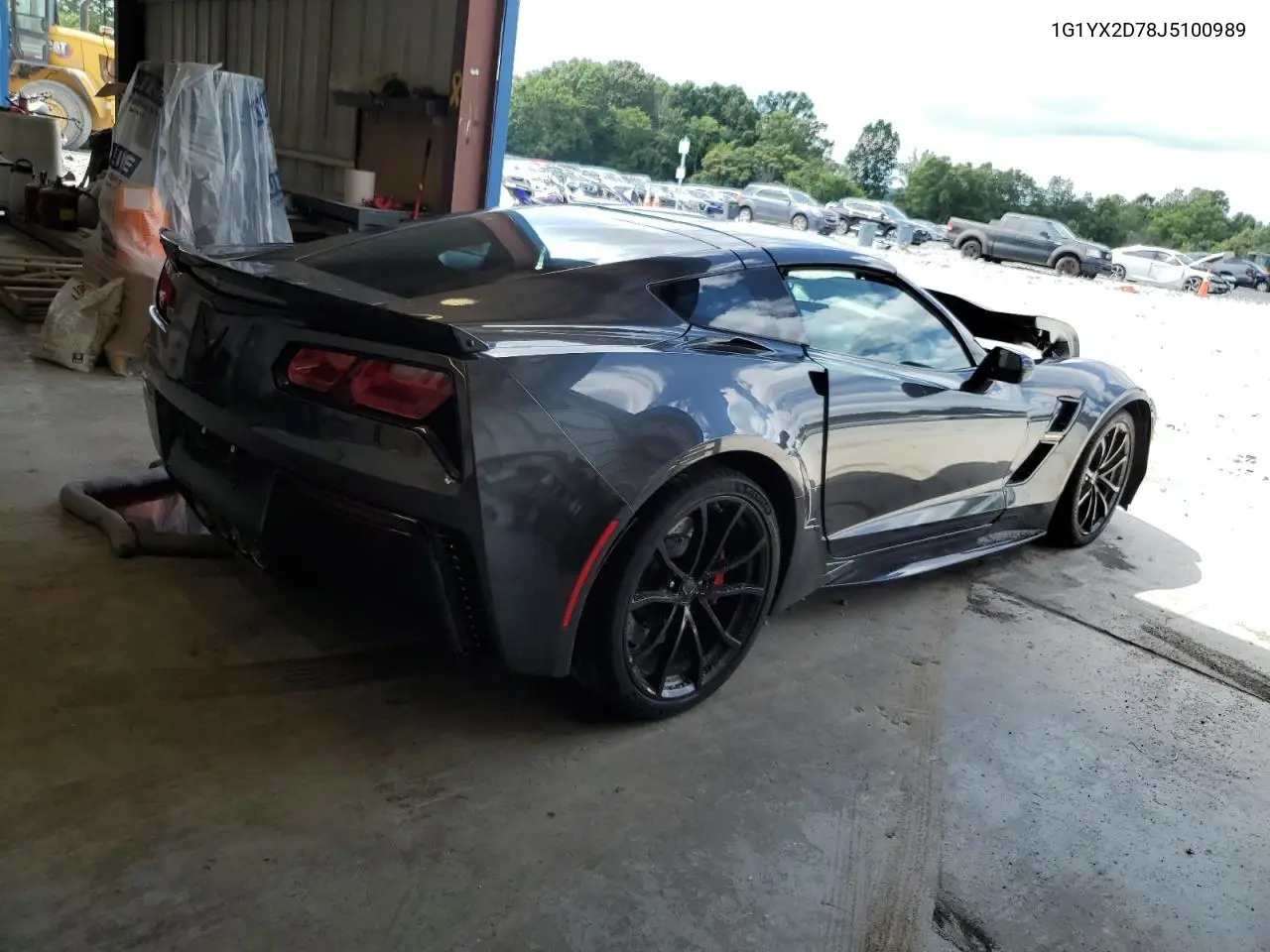2018 Chevrolet Corvette Grand Sport 2Lt VIN: 1G1YX2D78J5100989 Lot: 61732145