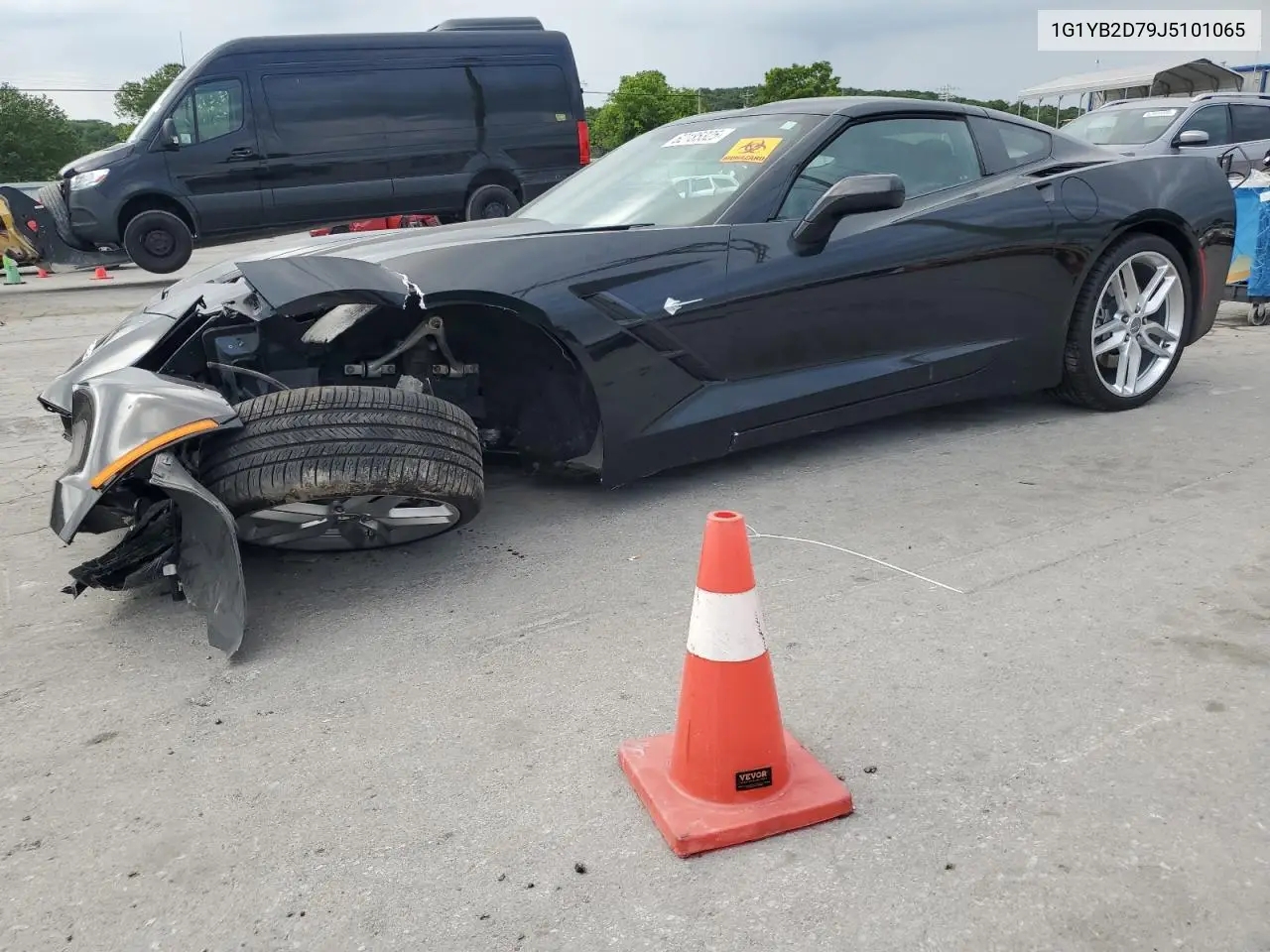 2018 Chevrolet Corvette Stingray 1Lt VIN: 1G1YB2D79J5101065 Lot: 62185325