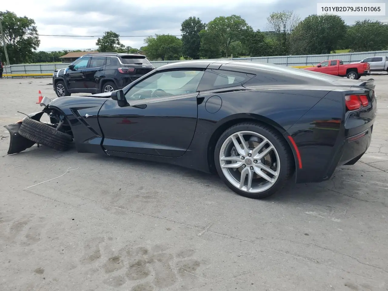 2018 Chevrolet Corvette Stingray 1Lt VIN: 1G1YB2D79J5101065 Lot: 62185325