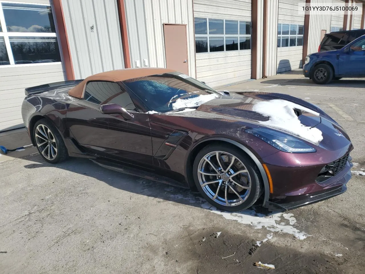 2018 Chevrolet Corvette Grand Sport 1Lt VIN: 1G1YW3D76J5103544 Lot: 88104345