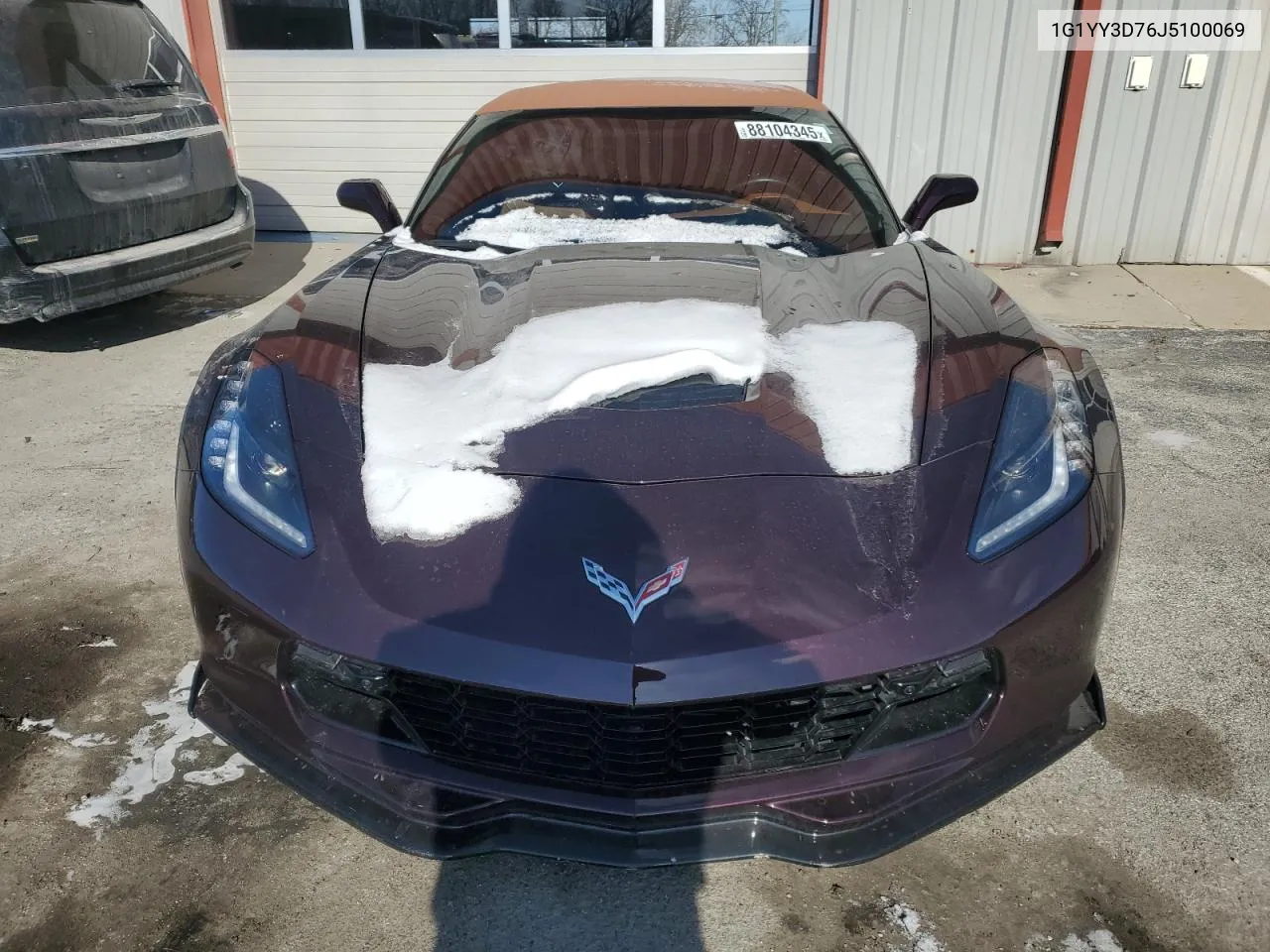 2018 Chevrolet Corvette Grand Sport 1Lt VIN: 1G1YW3D76J5103544 Lot: 88104345