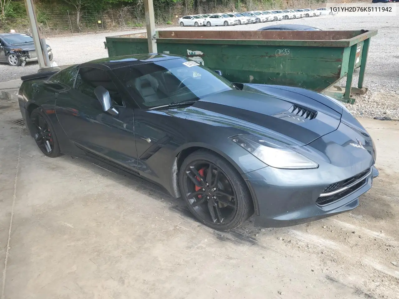 2019 Chevrolet Corvette Stingray Z51 1Lt VIN: 1G1YH2D76K5111942 Lot: 55470555