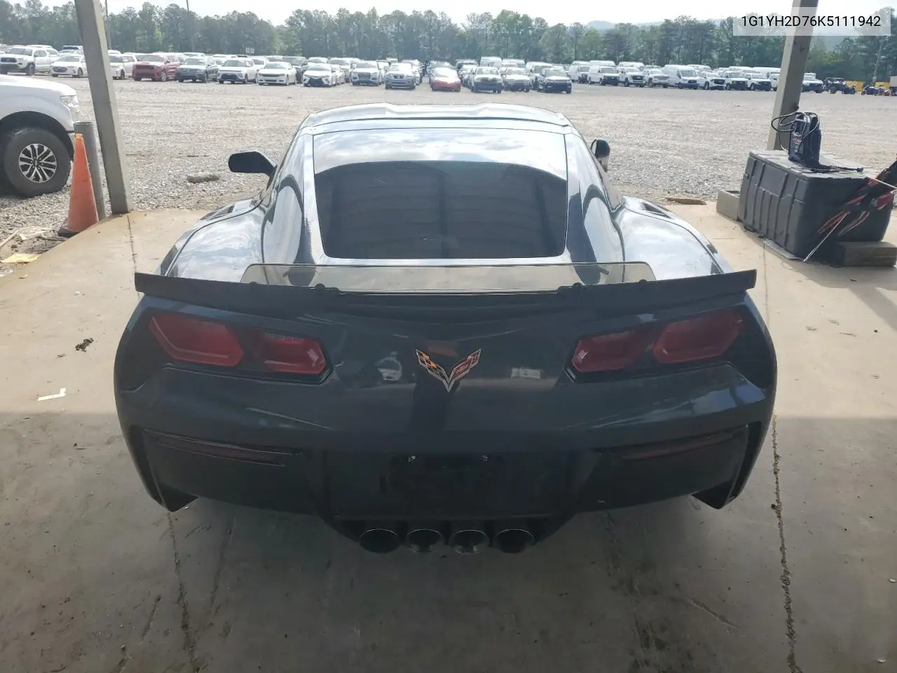 2019 Chevrolet Corvette Stingray Z51 1Lt VIN: 1G1YH2D76K5111942 Lot: 55470555