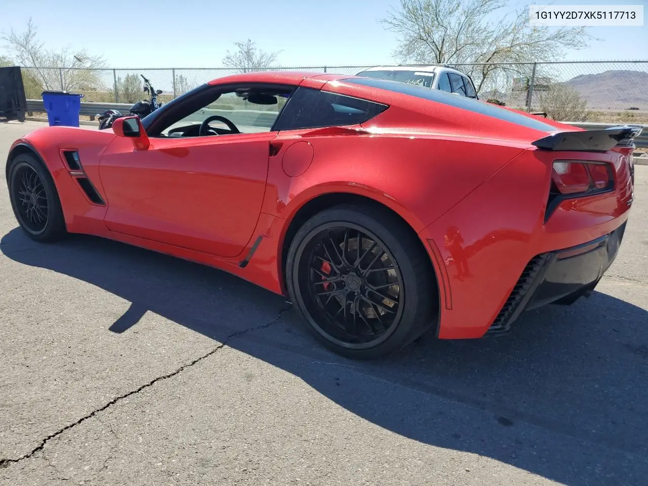 2019 Chevrolet Corvette Grand Sport 2Lt VIN: 1G1YY2D7XK5117713 Lot: 55596555