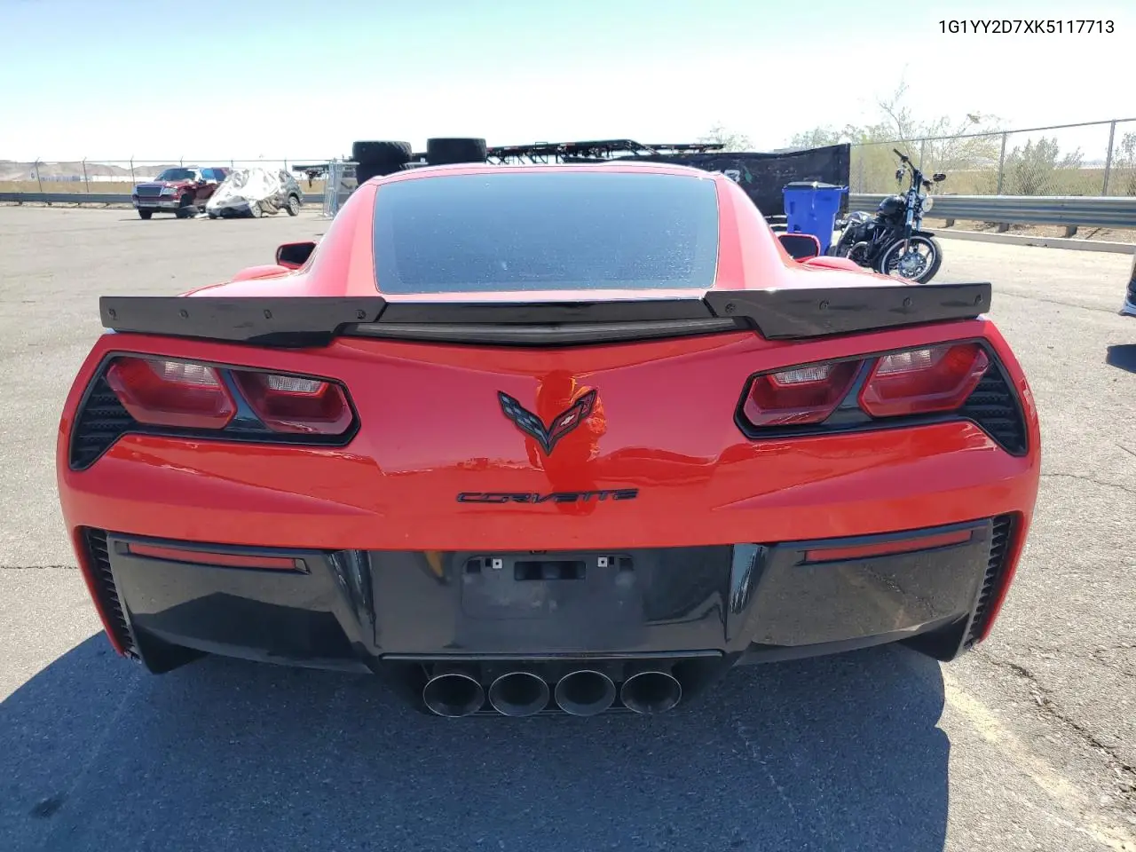 2019 Chevrolet Corvette Grand Sport 2Lt VIN: 1G1YY2D7XK5117713 Lot: 55596555