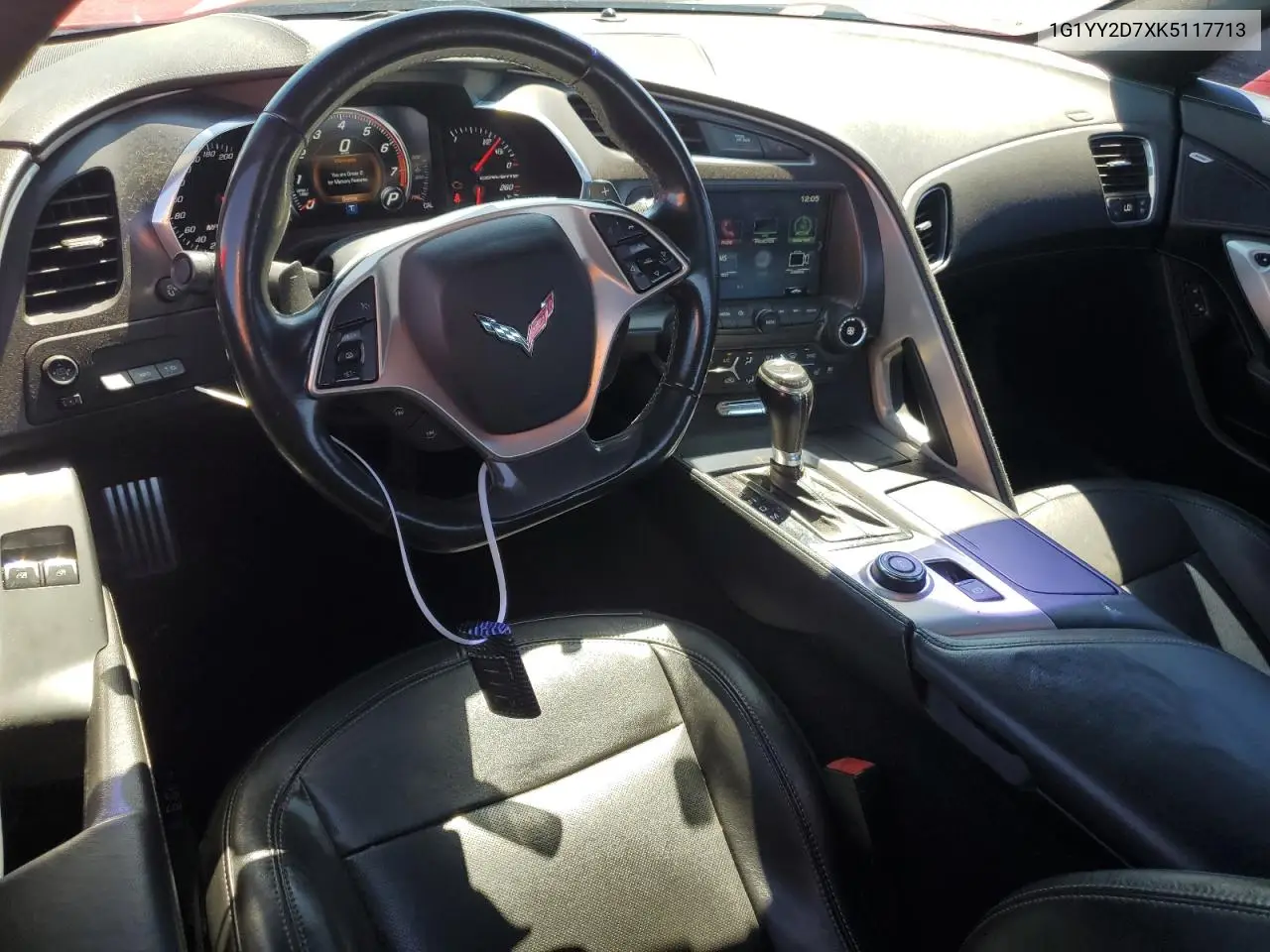 2019 Chevrolet Corvette Grand Sport 2Lt VIN: 1G1YY2D7XK5117713 Lot: 55596555