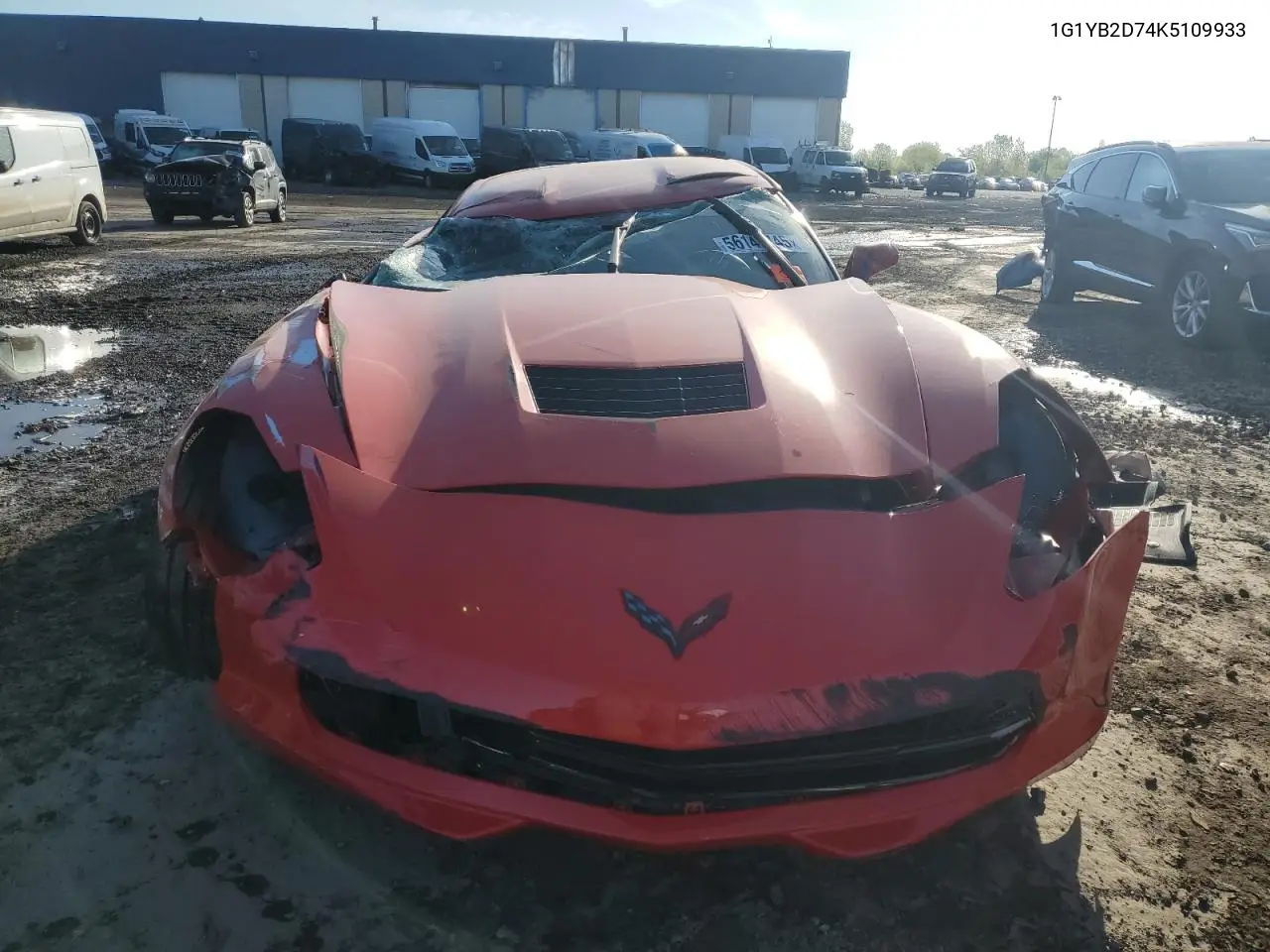 2019 Chevrolet Corvette Stingray 1Lt VIN: 1G1YB2D74K5109933 Lot: 56147745