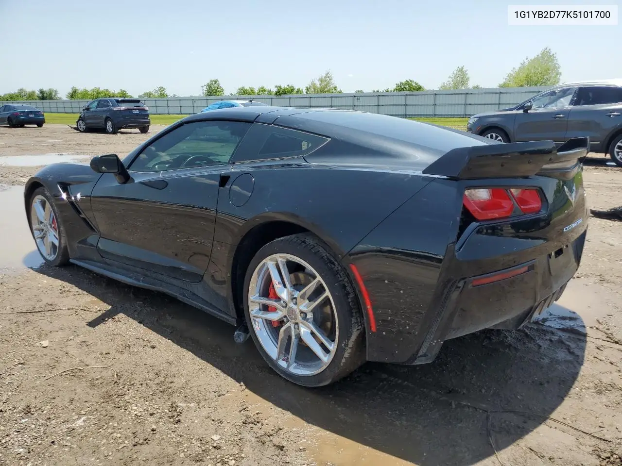 2019 Chevrolet Corvette Stingray 1Lt VIN: 1G1YB2D77K5101700 Lot: 56179535