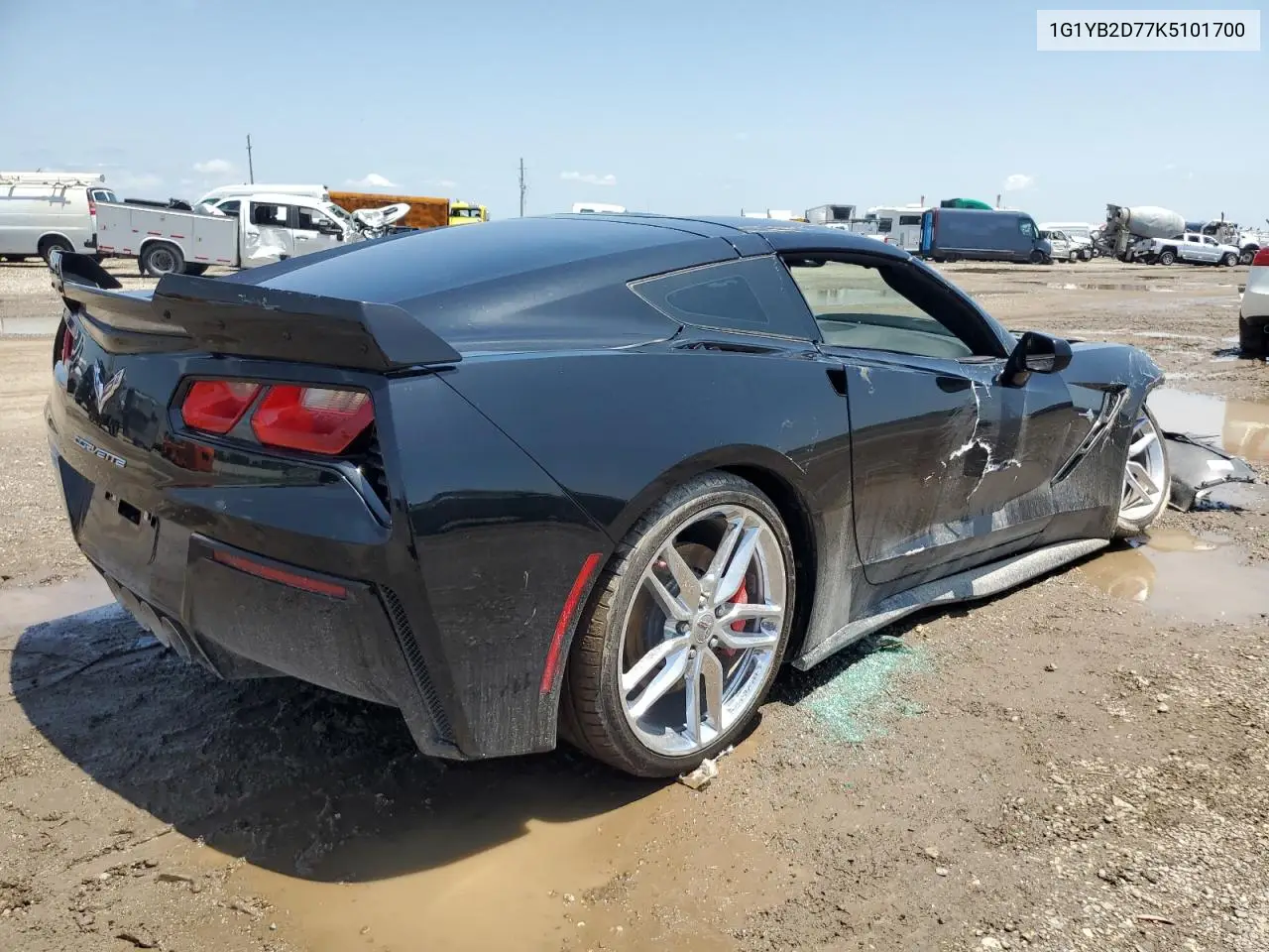 2019 Chevrolet Corvette Stingray 1Lt VIN: 1G1YB2D77K5101700 Lot: 56179535