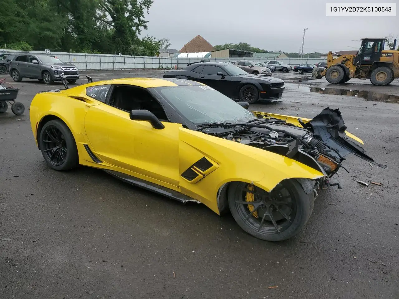 2019 Chevrolet Corvette Grand Sport 1Lt VIN: 1G1YV2D72K5100543 Lot: 61369475