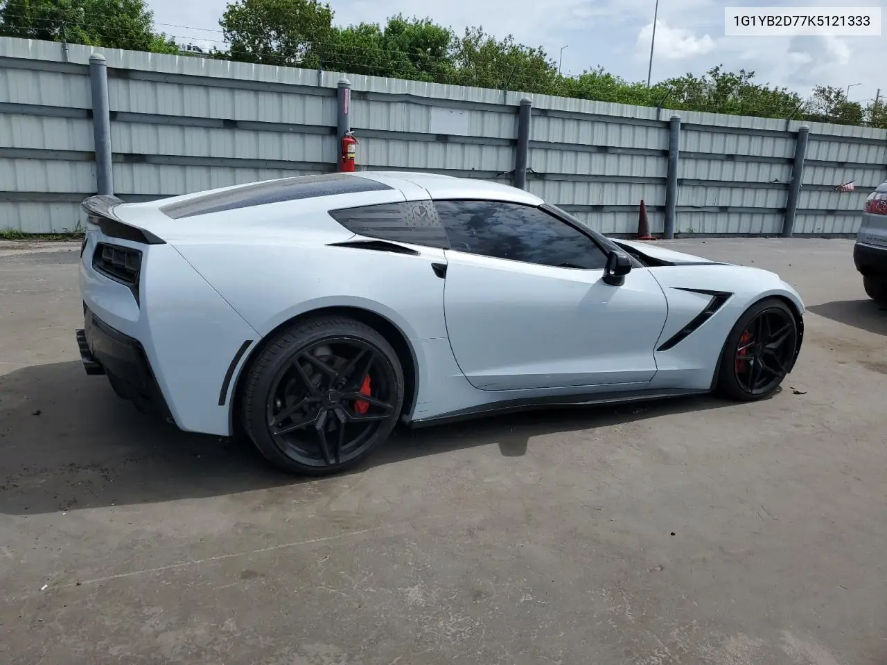 2019 Chevrolet Corvette Stingray 1Lt VIN: 1G1YB2D77K5121333 Lot: 61828685