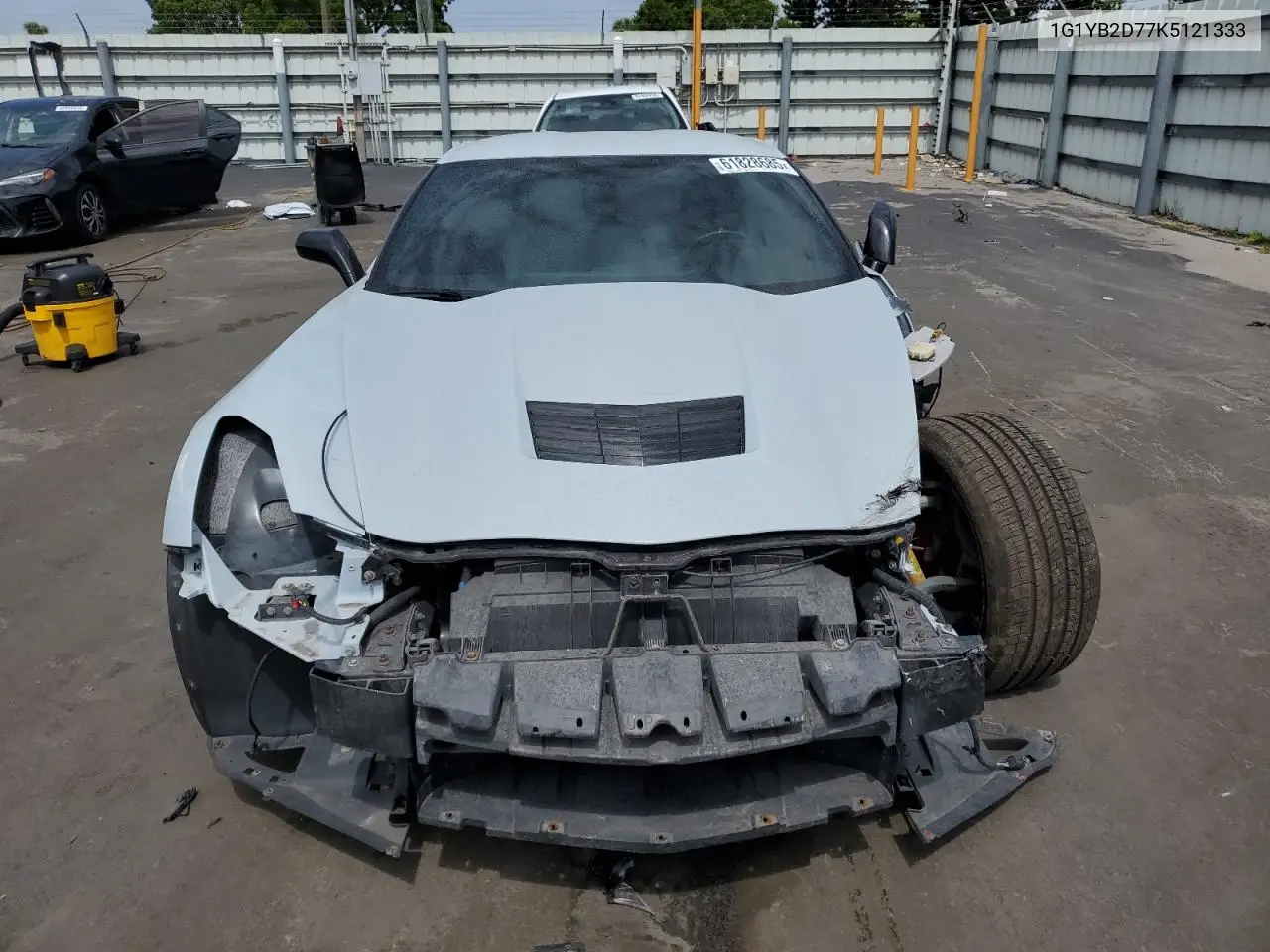 2019 Chevrolet Corvette Stingray 1Lt VIN: 1G1YB2D77K5121333 Lot: 61828685