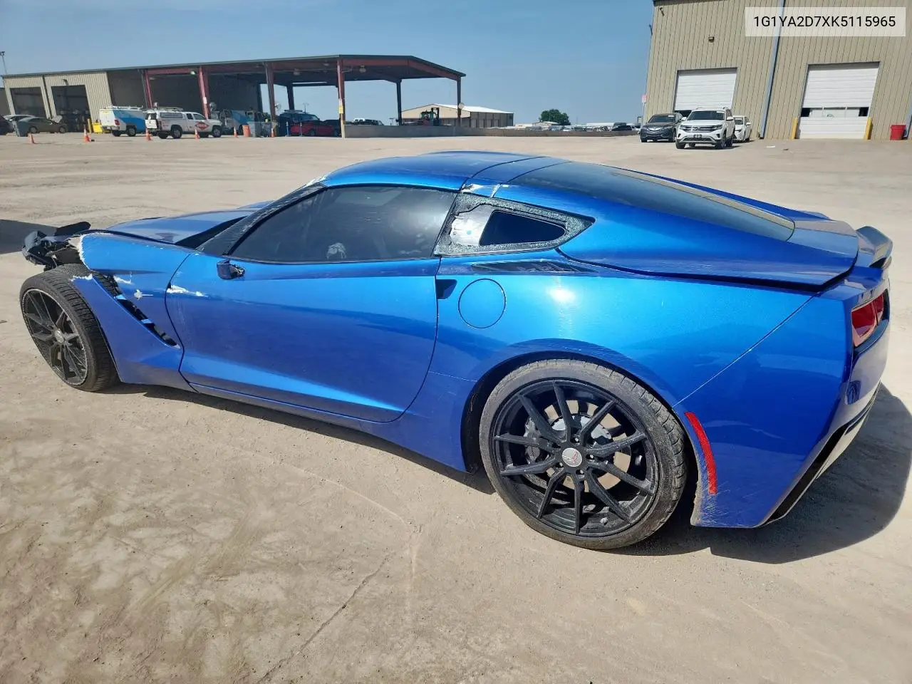 2019 Chevrolet Corvette Stingray 1Lt VIN: 1G1YA2D7XK5115965 Lot: 64840855