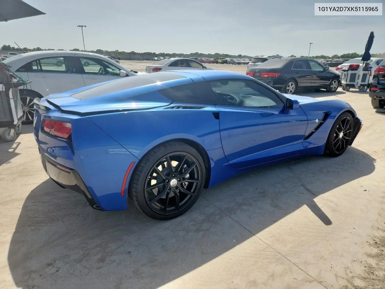 2019 Chevrolet Corvette Stingray 1Lt VIN: 1G1YA2D7XK5115965 Lot: 64840855