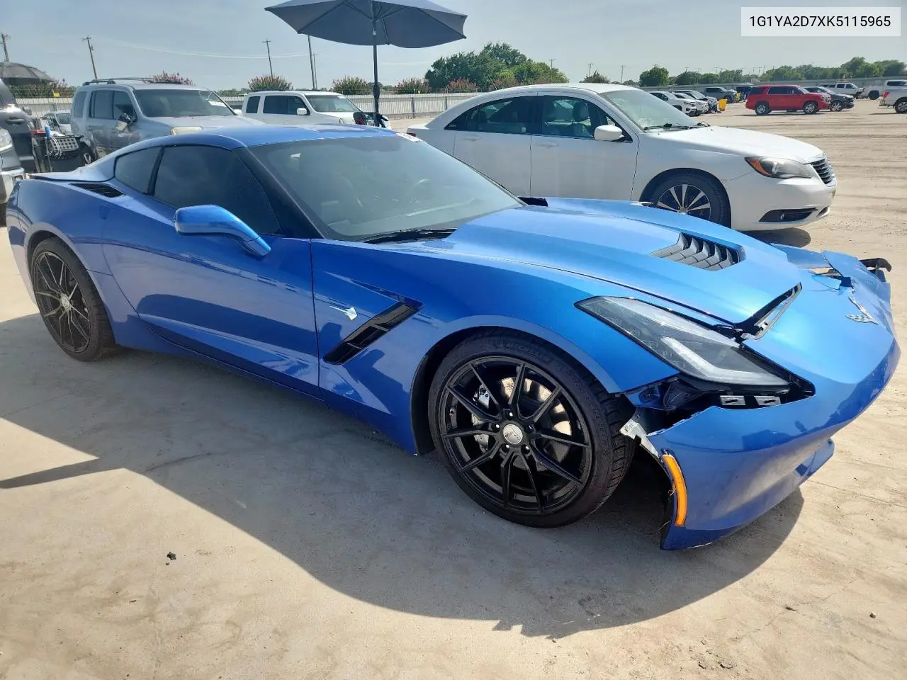 2019 Chevrolet Corvette Stingray 1Lt VIN: 1G1YA2D7XK5115965 Lot: 64840855
