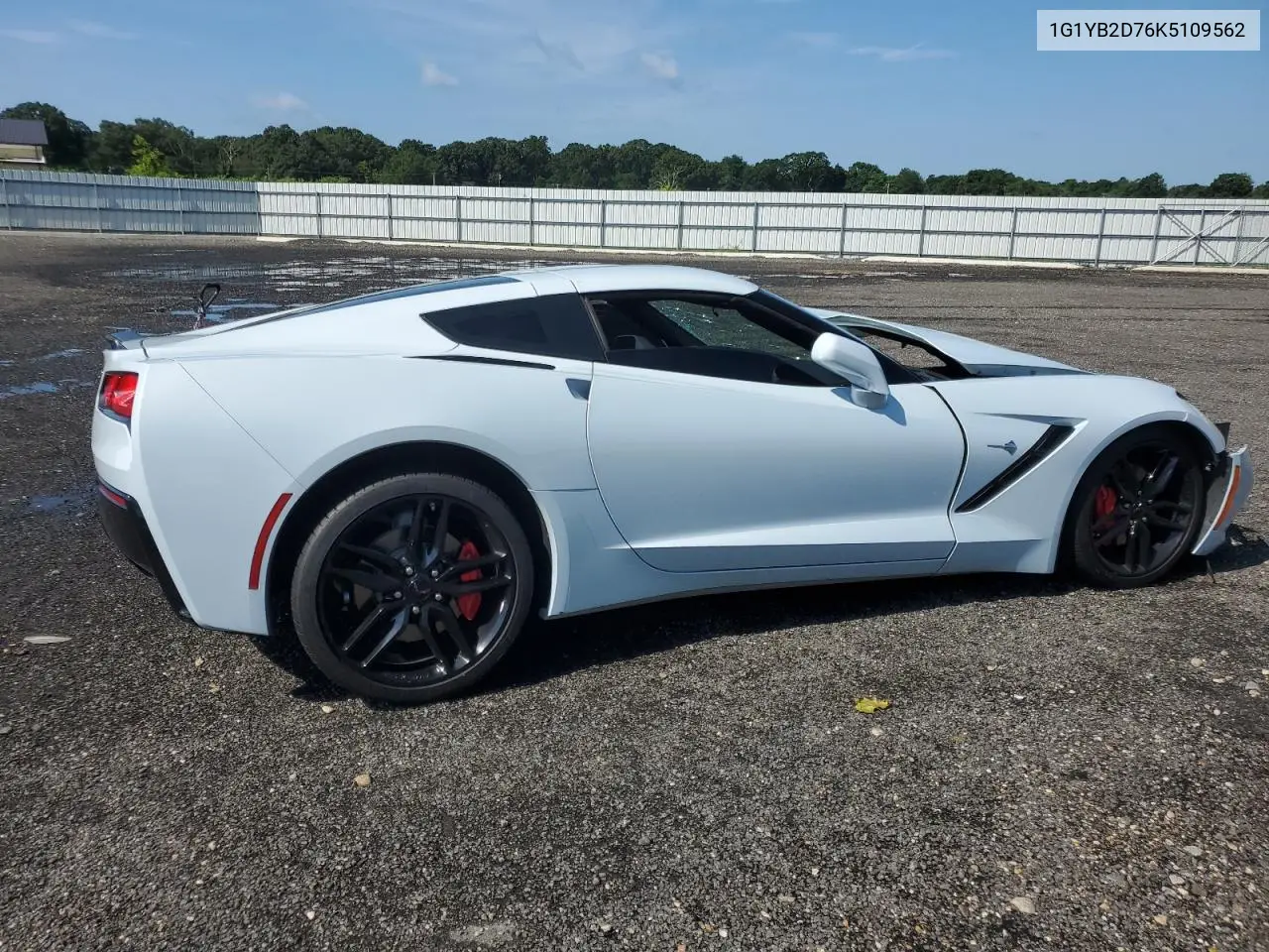 2019 Chevrolet Corvette Stingray 1Lt VIN: 1G1YB2D76K5109562 Lot: 65218345