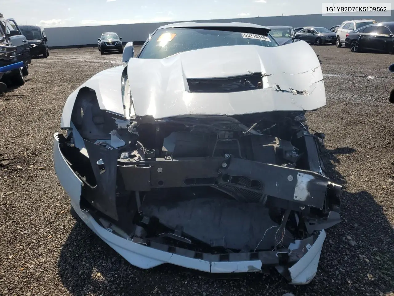 2019 Chevrolet Corvette Stingray 1Lt VIN: 1G1YB2D76K5109562 Lot: 65218345