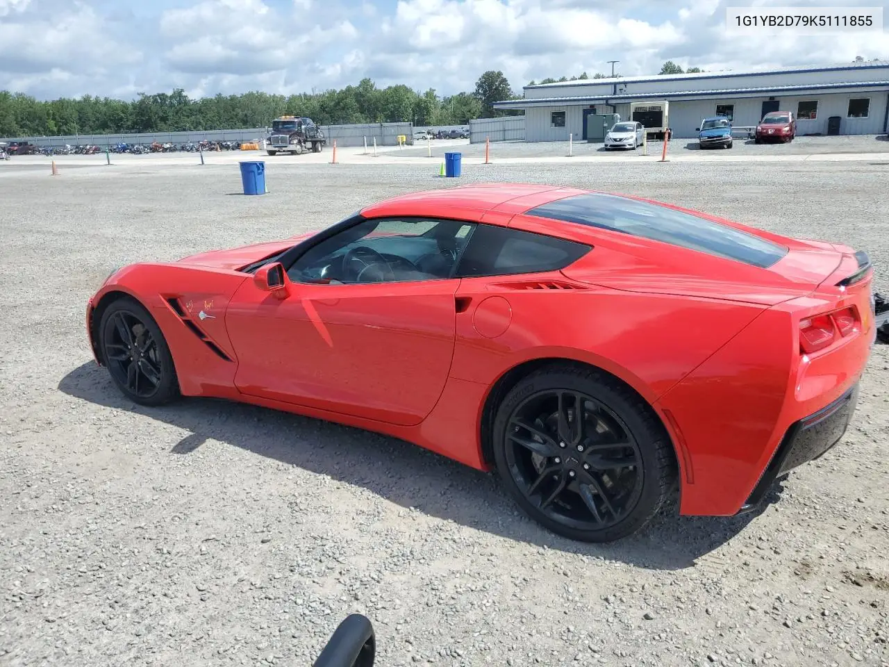 2019 Chevrolet Corvette Stingray 1Lt VIN: 1G1YB2D79K5111855 Lot: 65265465