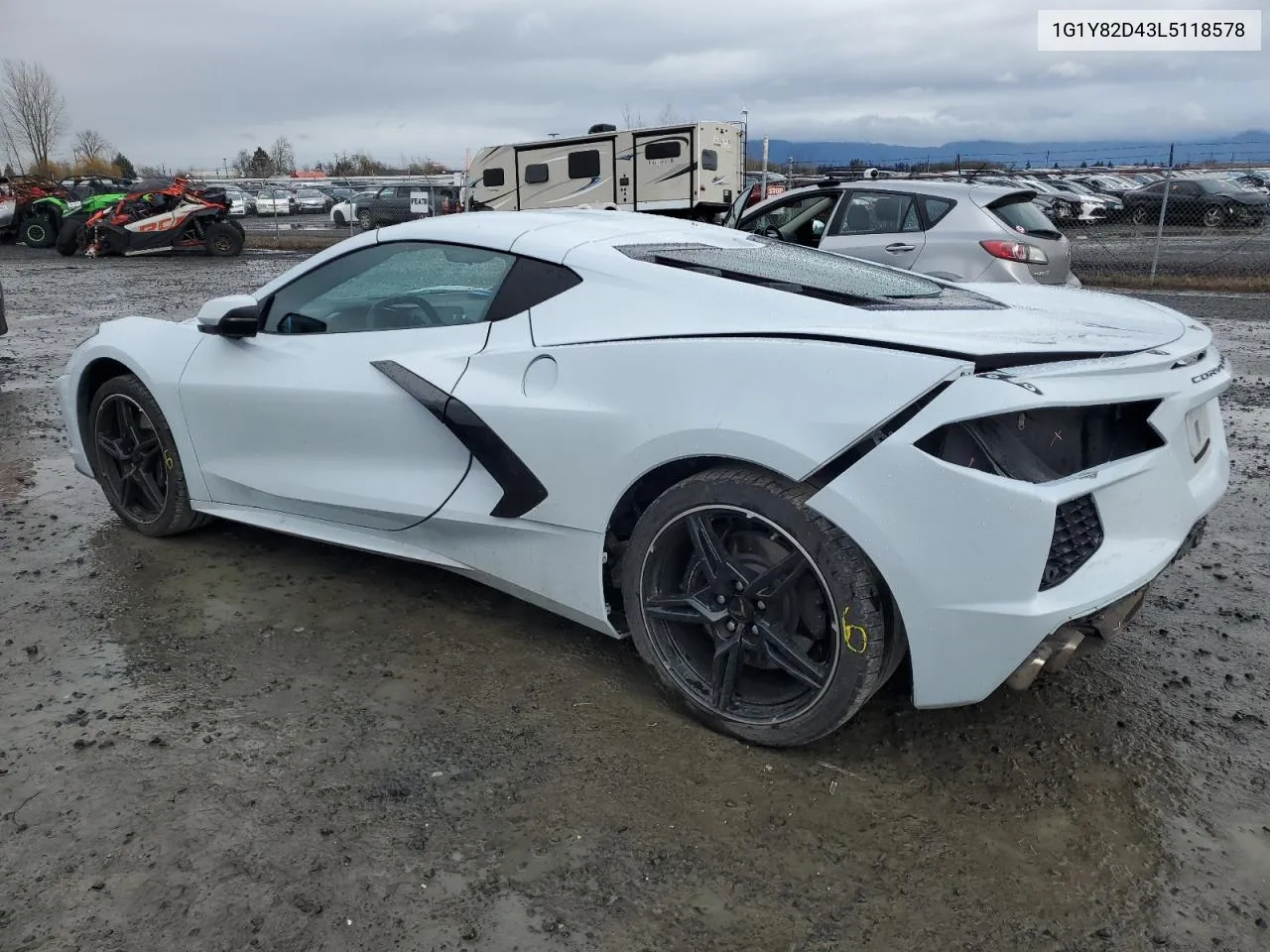 2020 Chevrolet Corvette Stingray 3Lt VIN: 1G1Y82D43L5118578 Lot: 42994995