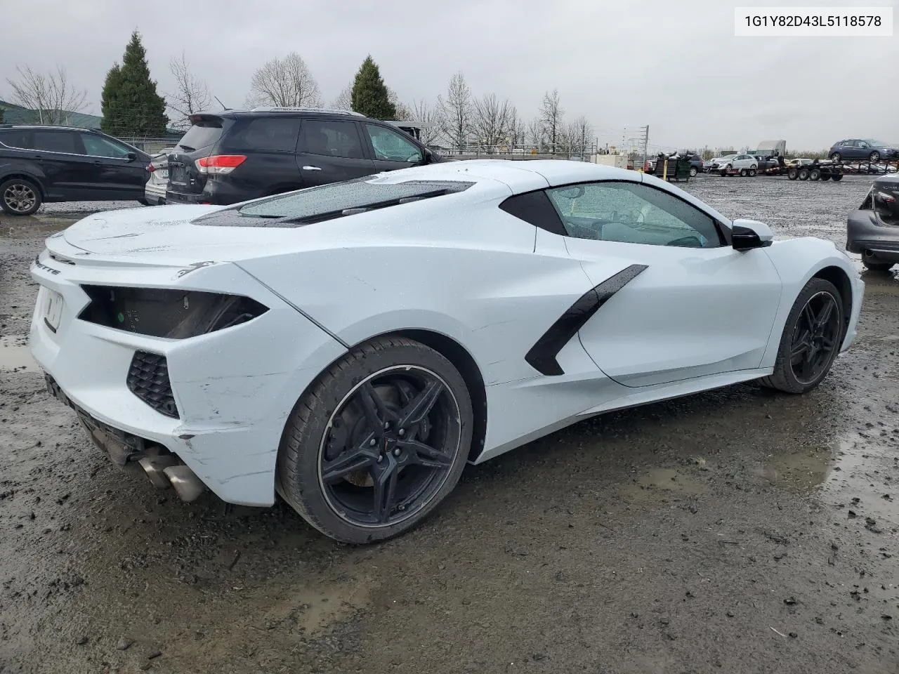 2020 Chevrolet Corvette Stingray 3Lt VIN: 1G1Y82D43L5118578 Lot: 42994995
