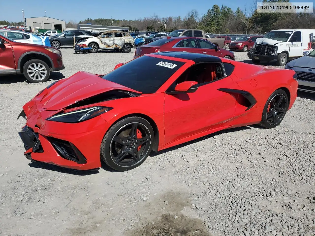 2020 Chevrolet Corvette Stingray 1Lt VIN: 1G1Y62D49L5108899 Lot: 47392495