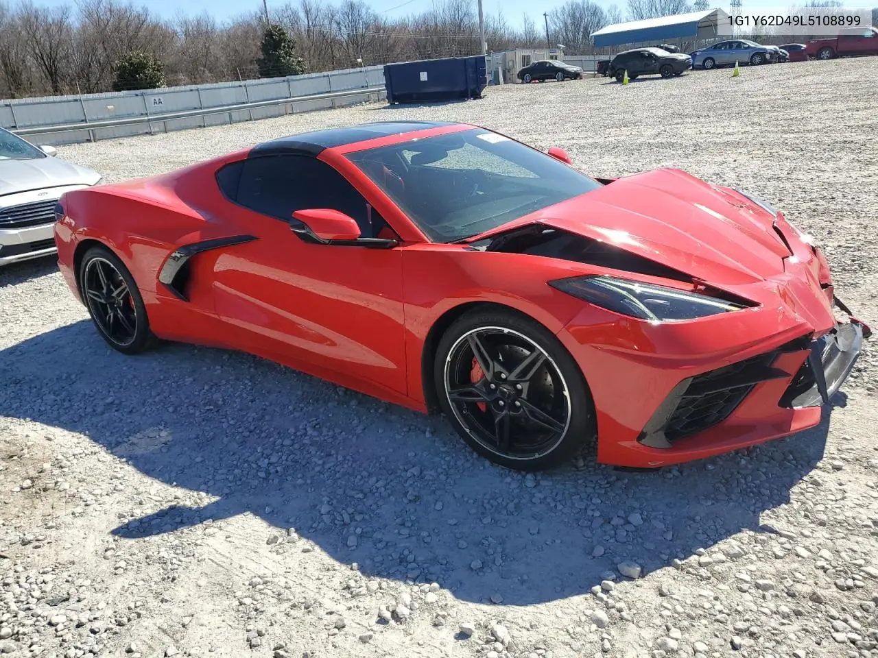 2020 Chevrolet Corvette Stingray 1Lt VIN: 1G1Y62D49L5108899 Lot: 47392495