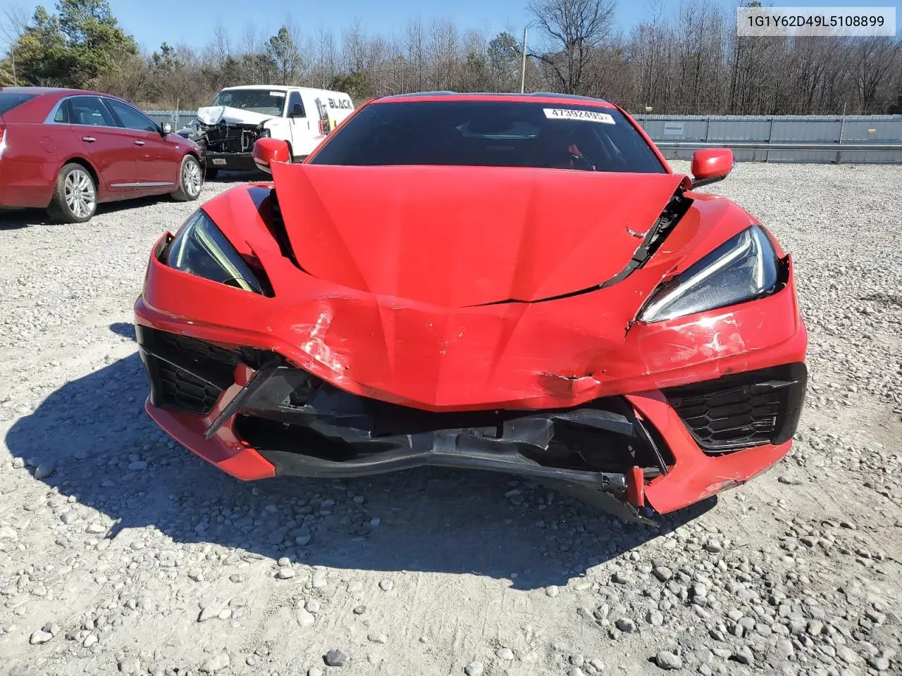 2020 Chevrolet Corvette Stingray 1Lt VIN: 1G1Y62D49L5108899 Lot: 47392495