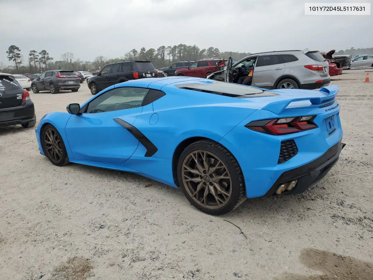 2020 Chevrolet Corvette Stingray 2Lt VIN: 1G1Y72D45L5117631 Lot: 49029335